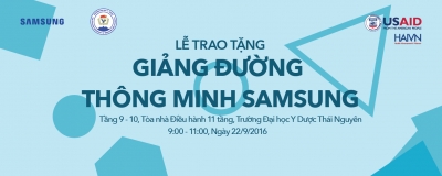 Lễ trao tặng “Giảng đường thông minh SAMSUNG”