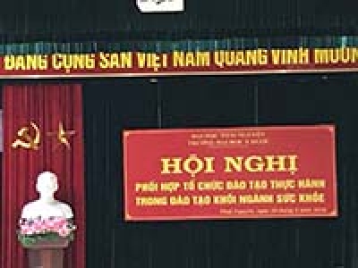 Hội nghị phối hợp tổ chức đào tạo thực hành trong đào tạo khối ngành sức khỏe