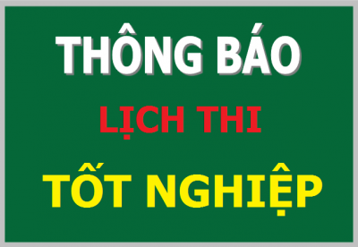 Lịch thi tốt nghiệp sau đại học năm 2018