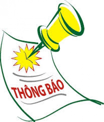 Thông báo Ban hành Chương trình đào tạo 