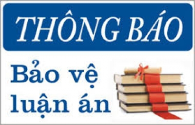 Thông tin về Buổi bảo vệ luận án tiến sĩ y học cấp Trường của NCS Hoàng Thị Huế