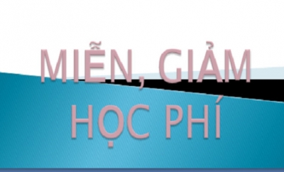 Bổ sung sinh viên được miễn, giảm học phí học kỳ II