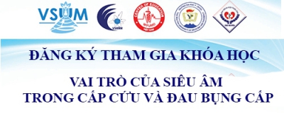 Thông báo về việc mời tham dự khóa học “Vai trò của siêu âm trong cấp cứu và đau bụng cấp”  và cấp giấy chứng nhận CME