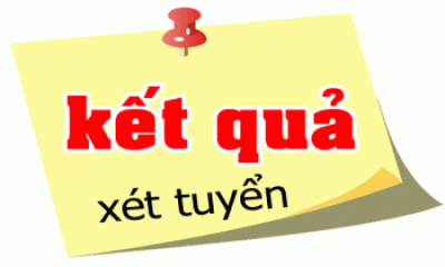 Thông báo danh sách thí sinh trúng tuyển các ngành đào tạo trình độ đại học theo phương thức xét tuyển sử dụng kết quả thi tốt nghiệp THPT năm 2021