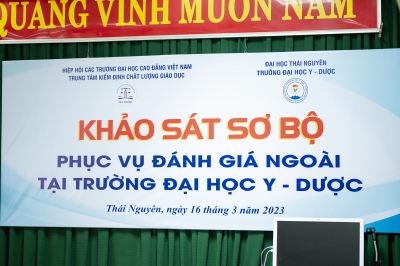 Khảo sát sơ bộ đánh giá chất lượng cơ sở đào tạo tại Trường Đại học Y - Dược, Tải goo88
